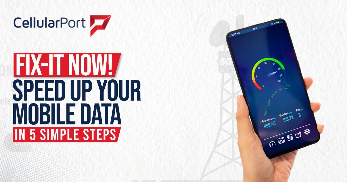 Fix-It Now! Speed Up Your Mobile Data In 5 Simple Steps