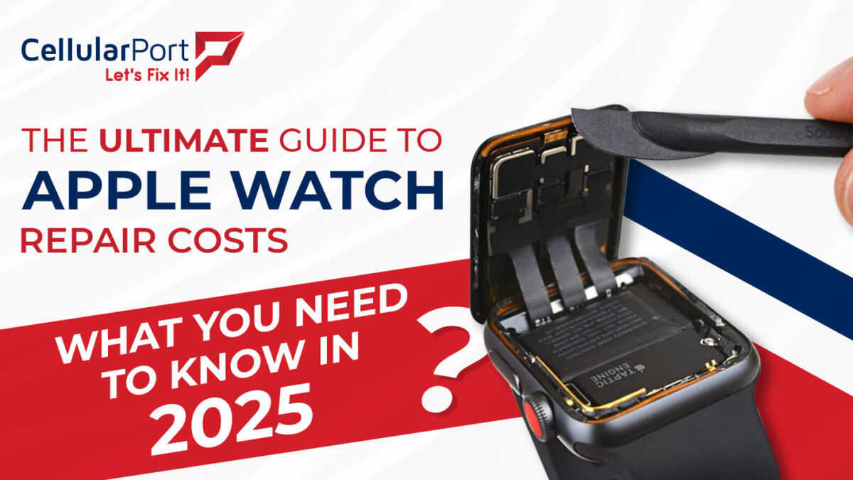 Apple Watch repair costs guide showing common repairs, pricing factors, and model comparisons for 2025
