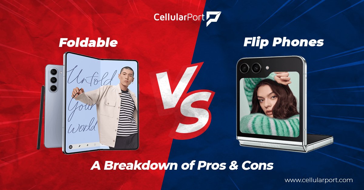 Foldable vs Flip Phones-Pros and Cons of These Latest Mobile Trends